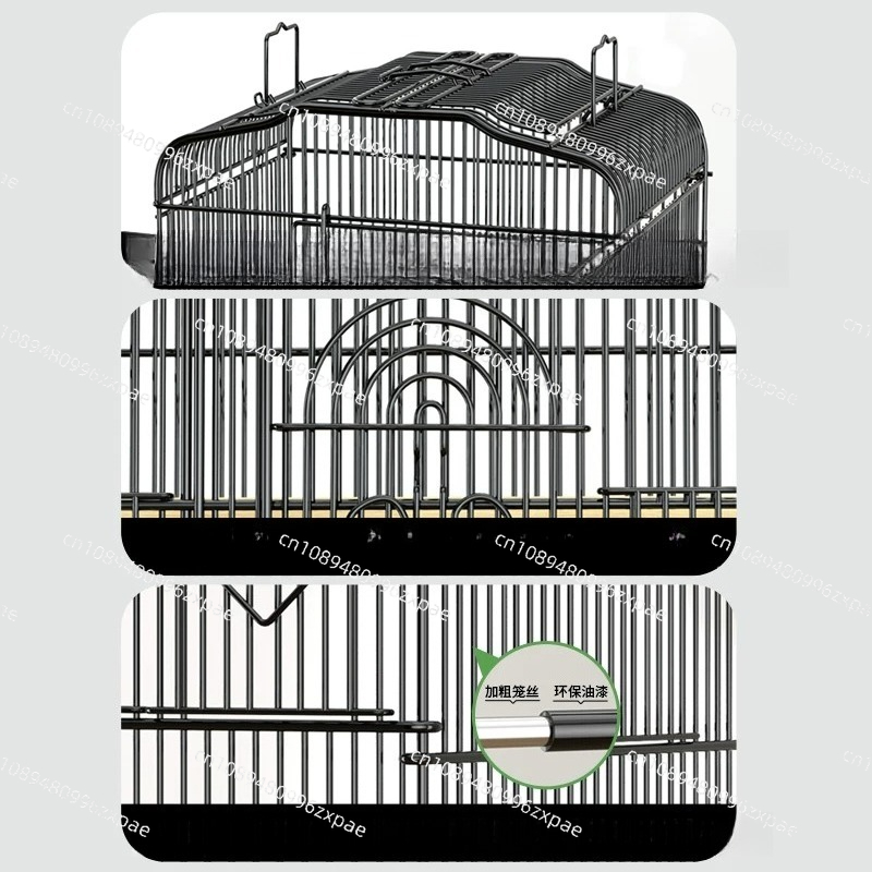 Hut Feeder Nest Bird Cage Parr - Bird Cage Parrot recension och pris