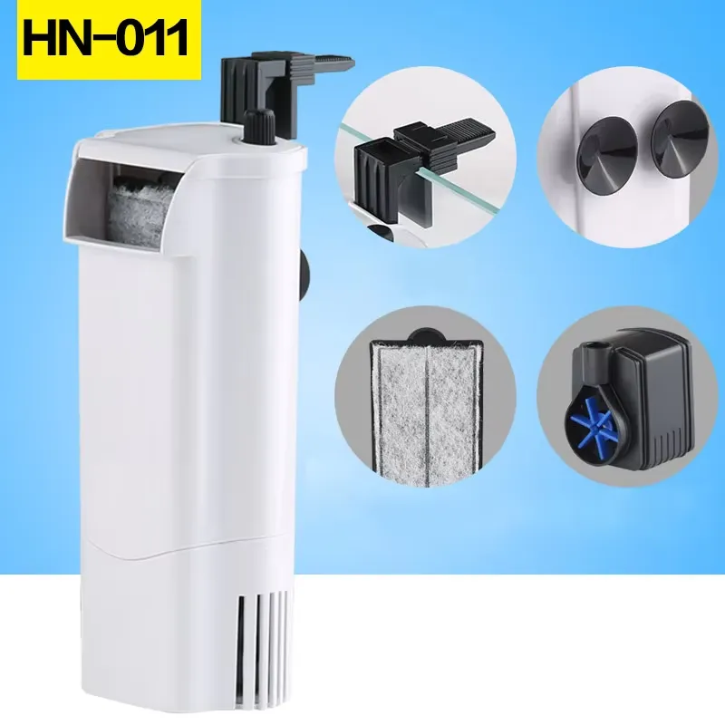 3-in-1 Rectangle Plastic Water - Fish Tank Filter Pump recension och pris